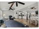Open floor plan with modern kitchen and spacious living area at 6001-1235 S Kings Highway, Myrtle Beach, SC 29575