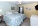 Guest bedroom with two twin beds and coastal decor at 638 Waterway Village Blvd. # 16G, Myrtle Beach, SC 29579
