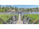 Private dock access with steps and seating at 638 Waterway Village Blvd. # 16G, Myrtle Beach, SC 29579
