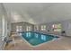 Indoor community pool with seating and large windows at 638 Waterway Village Blvd. # 16G, Myrtle Beach, SC 29579