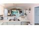 Kitchen with view into living room and access to deck at 638 Waterway Village Blvd. # 16G, Myrtle Beach, SC 29579