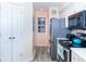 Clean kitchen featuring stainless steel appliances and light cabinets at 638 Waterway Village Blvd. # 16G, Myrtle Beach, SC 29579