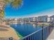 Picturesque pond view with community buildings at 638 Waterway Village Blvd. # 16G, Myrtle Beach, SC 29579