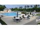 Community pool with tables, chairs, and umbrellas at 638 Waterway Village Blvd. # 16G, Myrtle Beach, SC 29579