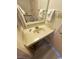 Clean bathroom with vanity, sink, and toilet at 7500 N Ocean Blvd. # 6145, Myrtle Beach, SC 29572