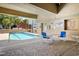 Relaxing pool area with seating and vending machines at 7500 N Ocean Blvd. # 6145, Myrtle Beach, SC 29572