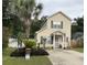 Charming two-story house with landscaped yard and walkway at 804 Brenda Pl., Myrtle Beach, SC 29577