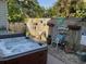 Relax in your private outdoor hot tub at 804 Brenda Pl., Myrtle Beach, SC 29577