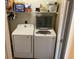 Laundry room with Samsung washer and dryer at 804 Brenda Pl., Myrtle Beach, SC 29577