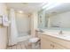 Clean condo bathroom with tub and shower at 9550 Shore Dr. # 722, Myrtle Beach, SC 29572