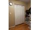 Double door closet with shelving and hanging space at 106 Fonza St., Conway, SC 29526