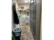Laundry room with washer, dryer, and storage shelves at 106 Fonza St., Conway, SC 29526