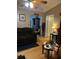 Spacious living room with hardwood floors and comfortable seating at 106 Fonza St., Conway, SC 29526