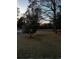 Landscaped side yard with a magnolia tree and open space at 106 Fonza St., Conway, SC 29526