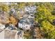 Aerial view of townhome and neighborhood at 143 Crane Dr. # A, Pawleys Island, SC 29585