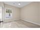 Bedroom with window and backyard view at 143 Crane Dr. # A, Pawleys Island, SC 29585