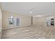Open living room and kitchen with hardwood floors at 143 Crane Dr. # A, Pawleys Island, SC 29585