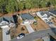 Aerial view of house and neighborhood, showcasing curb appeal at 144 Shenandoah Dr., Murrells Inlet, SC 29576