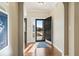 Bright entryway with hardwood floors and view to backyard at 144 Shenandoah Dr., Murrells Inlet, SC 29576