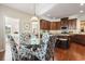 Breakfast nook and kitchen with stainless steel appliances at 144 Shenandoah Dr., Murrells Inlet, SC 29576