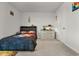 Well-lit bedroom with a full-size bed and a dresser at 161 Saddle St, Conway, SC 29527