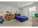Youth bedroom with a full-size bed and plenty of storage at 161 Saddle St, Conway, SC 29527