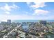 Aerial view showcasing the condo community, with its lakeside setting and proximity to the ocean at 1900 Duffy St. # C-7, North Myrtle Beach, SC 29582