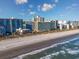 Breathtaking aerial view of beachfront condo buildings along the beach at 201 74Th Ave. N # 2640, Myrtle Beach, SC 29572