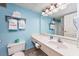 Bright bathroom with fresh white towels, ample counter space, and a well-lit vanity at 201 74Th Ave. N # 2640, Myrtle Beach, SC 29572