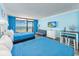 Bright bedroom with two queen beds, dresser, tv, ocean view and balcony at 201 74Th Ave. N # 2640, Myrtle Beach, SC 29572