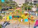 Aerial view of a colorful and fun-filled on-site water park at 201 74Th Ave. N # 2640, Myrtle Beach, SC 29572