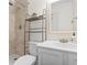 Clean bathroom with shower, toilet, and white vanity at 214 13Th Ave. S # C, Surfside Beach, SC 29575