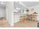 Kitchen with breakfast bar and seating for two at 214 13Th Ave. S # C, Surfside Beach, SC 29575