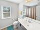 Bathroom with double vanity, toilet and shower/tub at 220 Machrie Loop # A, Myrtle Beach, SC 29588