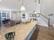 Kitchen with granite countertops, island, and stainless steel appliances at 220 Machrie Loop # A, Myrtle Beach, SC 29588