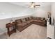 Spacious loft area with sectional sofa and tv at 220 Machrie Loop # A, Myrtle Beach, SC 29588
