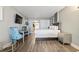 Comfortable bedroom with a queen-size bed and a work area at 2311 South Ocean Blvd. # 1164, Myrtle Beach, SC 29577