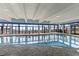 Indoor pool with ocean views and tiled deck at 2311 South Ocean Blvd. # 1164, Myrtle Beach, SC 29577