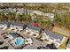 Wider view of the community, showing the pool and surrounding neighborhood at 324 Golan Circle # B, Myrtle Beach, SC 29579