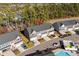 Wide aerial view of the townhome community and surrounding area at 324 Golan Circle # B, Myrtle Beach, SC 29579