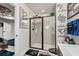 Clean bathroom with a walk-in shower and relaxing decor at 324 Golan Circle # B, Myrtle Beach, SC 29579