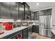 Modern kitchen with stainless steel appliances and ample counter space at 324 Golan Circle # B, Myrtle Beach, SC 29579