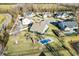 Bird's eye view of house, pool, and neighborhood at 417 San Benito Ct., Longs, SC 29568