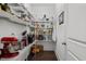 Well-organized pantry with wire shelving and ample storage at 417 San Benito Ct., Longs, SC 29568