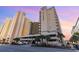 High rise building exterior, located in a beachfront community at 501 S Ocean Blvd. # 304, North Myrtle Beach, SC 29582