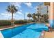 Inviting outdoor pool area, perfect for relaxation and recreation at 501 S Ocean Blvd. # 304, North Myrtle Beach, SC 29582