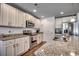 Well-equipped kitchen boasting granite counters and white cabinets at 575 Mossbank Loop, Longs, SC 29568