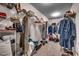 Large walk-in closet with wire shelving and ample hanging space at 575 Mossbank Loop, Longs, SC 29568