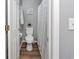 Simple bathroom with shower/tub combo and updated flooring at 612 River Oaks Dr. # 55-C, Myrtle Beach, SC 29579