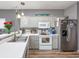 Modern kitchen featuring stainless steel appliances and ample counter space at 612 River Oaks Dr. # 55-C, Myrtle Beach, SC 29579